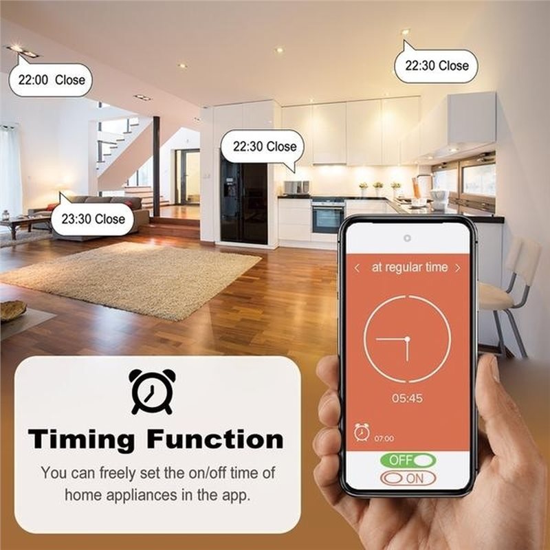 Smart Relay Tuya - [NEWA76K!】 Zigbee Relais Schakelaar 85-250V Schakelmodule