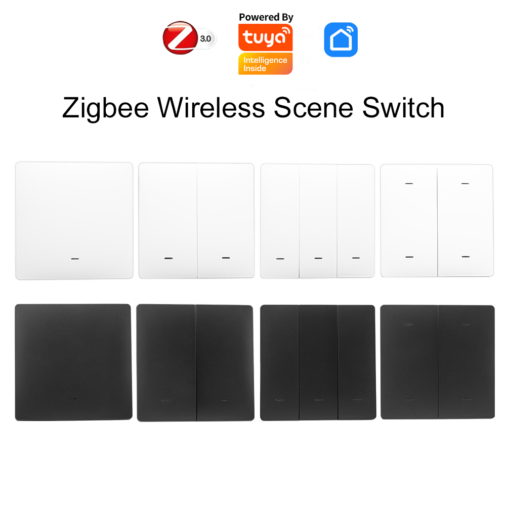 Tuya 4 Channel - Draadloze 12 Smart Scene Switch Drukknop