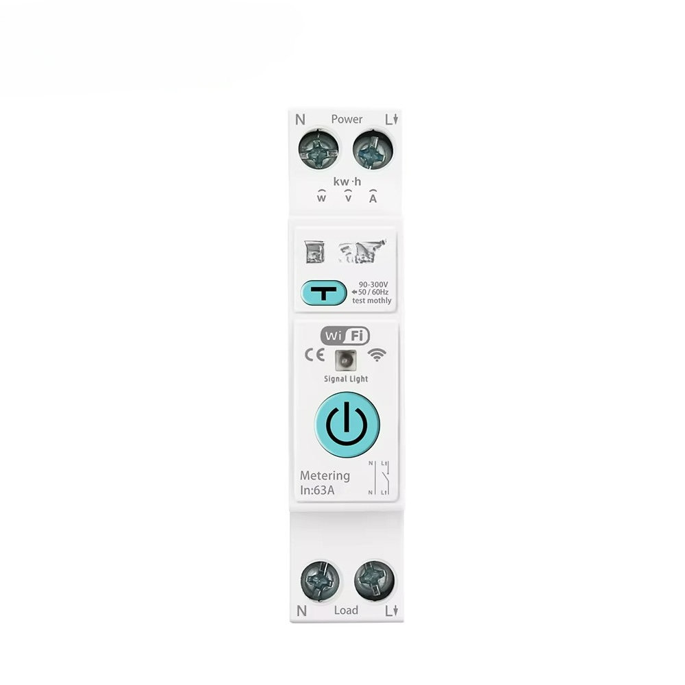 63A 1P+N WiFi Smart MCB Energi - Tuya Smart recensie en prijs