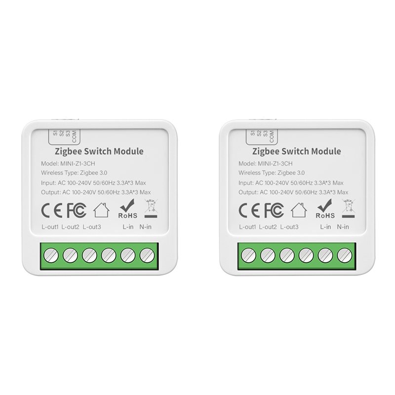 ABGR-2X Tuya Zigbee 3 CH DIY S - Smart Relay Tuya recensie en prijs