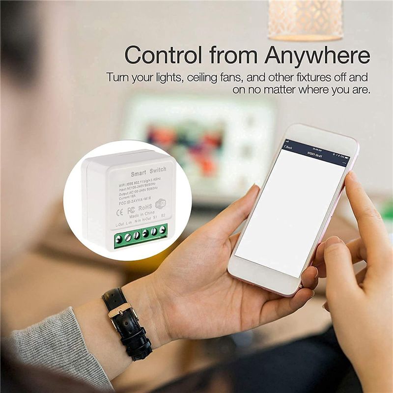 10X Mini Smart Wifi-relais, do - Smart Relay Tuya recensie en prijs
